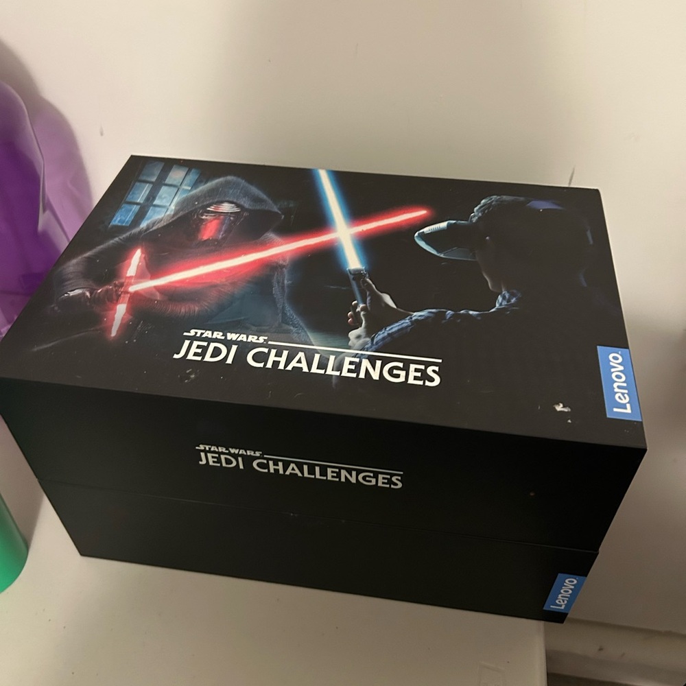 Lenovo Star Wars Jedi Challenges Box - Black with Red & Blue Accents